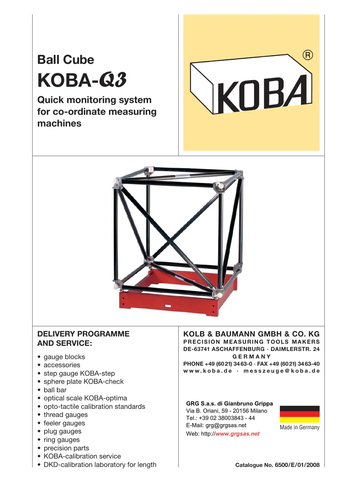Catalogo KOBA-Q3 E